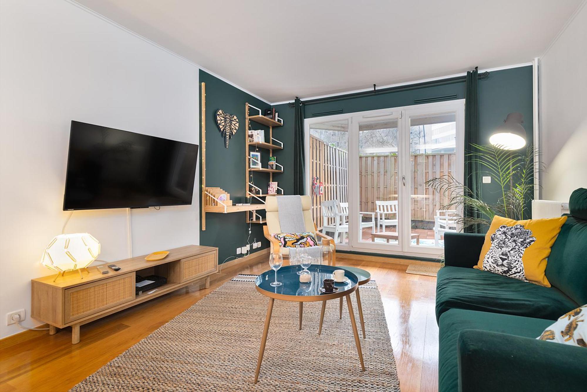 Apartmán Cosy'N Paris - Parking Secure - Metro 14 - Wifi - Terrace - Premium Bedding Gentilly Exteriér fotografie