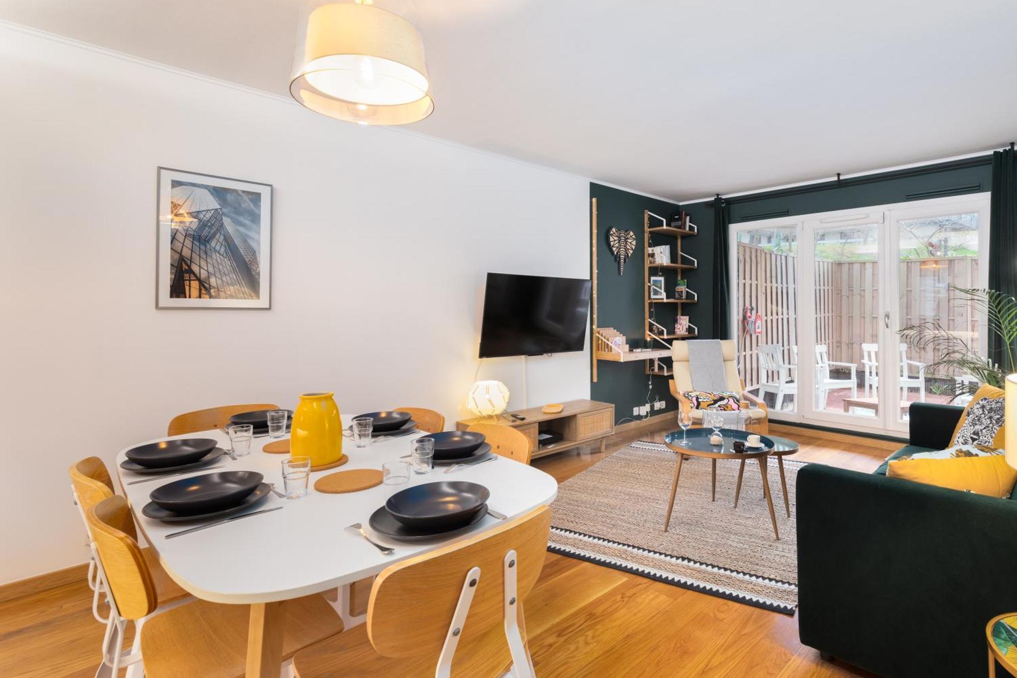 Apartmán Cosy'N Paris - Parking Secure - Metro 14 - Wifi - Terrace - Premium Bedding Gentilly Exteriér fotografie